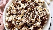 Chocolate Drizzled Popcorn (plus Mix-In Ideas!)