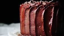 Chocolate Espresso Buttercream Frosted Cake