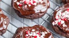 Chocolate Ganache Peppermint Cookies