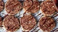 Chocolate Hazelnut Shortbread Cookies