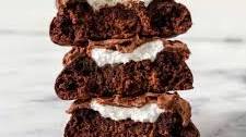 Chocolate Marshmallow Surprise Cookies Recipe