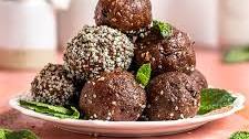 Chocolate Mint Bliss Balls