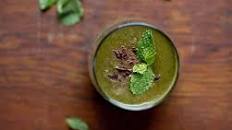 Chocolate Mint Green Smoothie