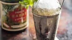 Chocolate Mint Julep Cocktail Recipe