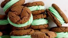 Chocolate Mint Sandwich Cookies