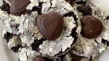 Chocolate Mint Snowball Cookies