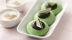 Chocolate-Mint Thumbprints