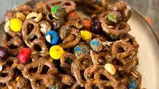 Chocolate Peanut Butter Pretzels Snack Mix