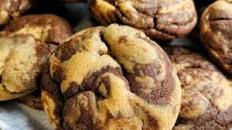 Chocolate Peanut Butter Swirl Cookies