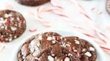 Chocolate Peppermint Crunch Cookies