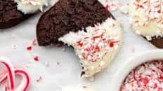 Chocolate Peppermint Crunch Cookies