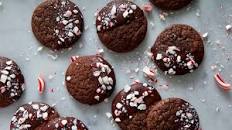 Chocolate Peppermint Crunch Cookies