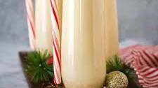 Chocolate Peppermint Eggnog Cocktail