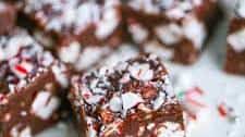 Chocolate Peppermint Fudge