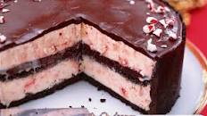 Chocolate-Peppermint Ice Cream Cake