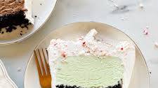 Chocolate Peppermint Ice Cream Cake