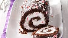 Chocolate Peppermint Log