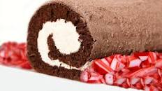 Chocolate Peppermint Roulade