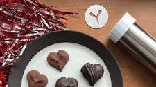 Chocolate Peppermint Spritz Cookies