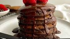 Chocolate Protein Pancakes (Dairy Free)