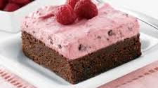 Chocolate Raspberry Brownie Mousse Delight