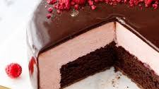 Chocolate Raspberry Mousse Cake