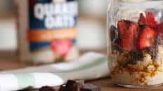 Chocolate Strawberry Overnight Oats