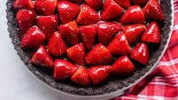 Chocolate Strawberry Tart