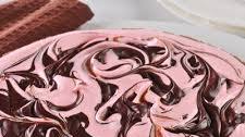 Chocolate Swirled Pink Peppermint Pie