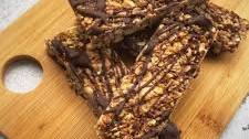 Chocolate and Nuts Granola Bars