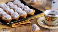 Chocolate and coconut truffles