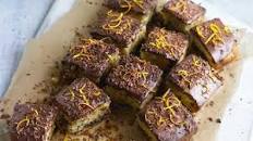 Chocolate and orange traybake