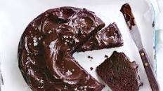 Chocolate avocado cake