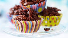 Chocolate cornflake cakes