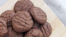 Chocolate fork biscuits
