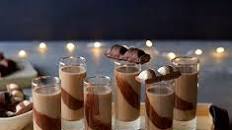 Chocolate vodka shots