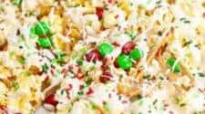 Christmas Crunch Popcorn Snack Mix