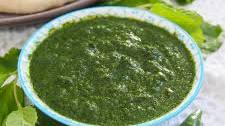 Cilantro mint chutney (green chutney)