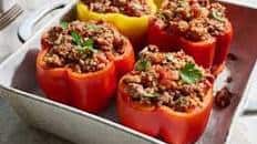 Classic Beef-Stuffed Peppers