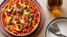 Classic Roasted Vegetable Quiche