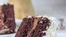 Coconut Chocolate Cake