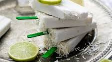 Coconut Lime Popsicles