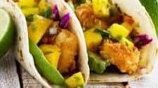 Coconut Shrimp Taco Recipe with Mango Salsa