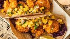 Coconut Shrimp Tacos with Pineapple Jalapeño Salsa