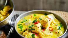 Coconut fish curry