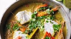 Coconut fish curry