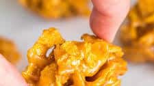 Cornflake Peanut Butter Cookies (No Bake)