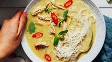 Cozy Thai-Inspired Chicken Noodle Soup