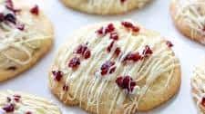 Cranberry Bliss Cookies {Starbucks Copycat Recipe}