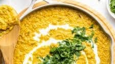 Creamy Coconut & Red Lentil Curry